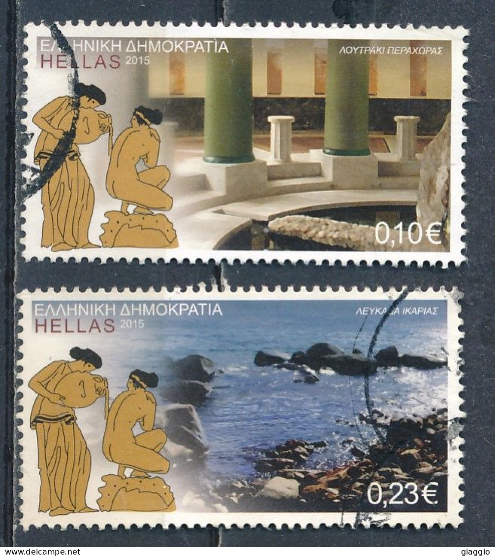 °°° GREECE - Y&T N°2754/55 - 2015 °°° - Gebruikt