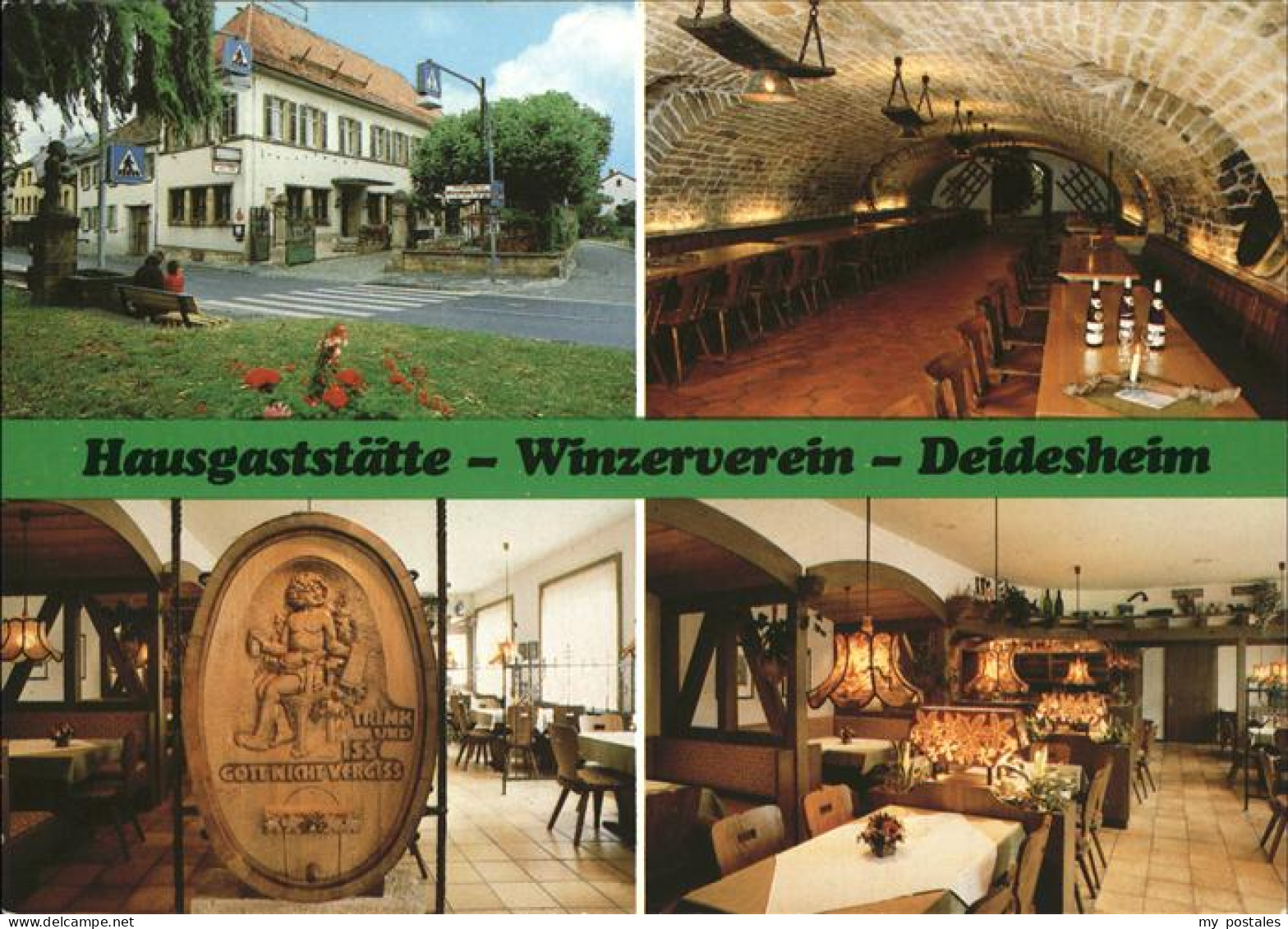 41254183 Deidesheim Hausgaststaette Winzerverein Weinfass Deidesheim - Deidesheim