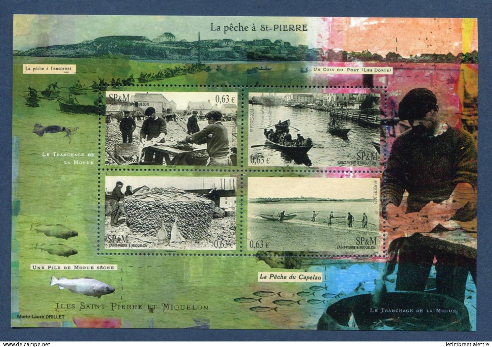Saint Pierre Et Miquelon - YT N° F 1062 à 1065 ** - Neuf Sans Charnière - 2013 - Unused Stamps