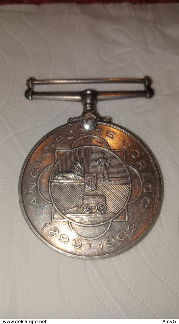 1899-1902 Anglo Boer War Medal ( No Ribbon ) - Altri & Non Classificati