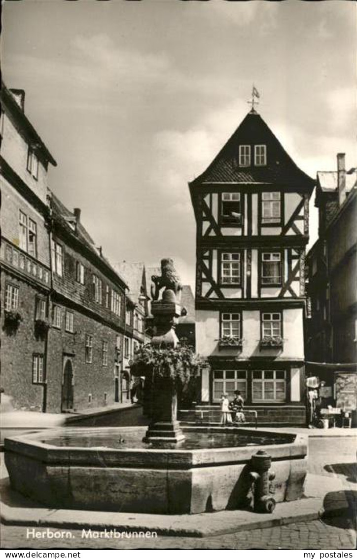 41253897 Herborn Hessen Marktbrunnen Herborn - Herborn