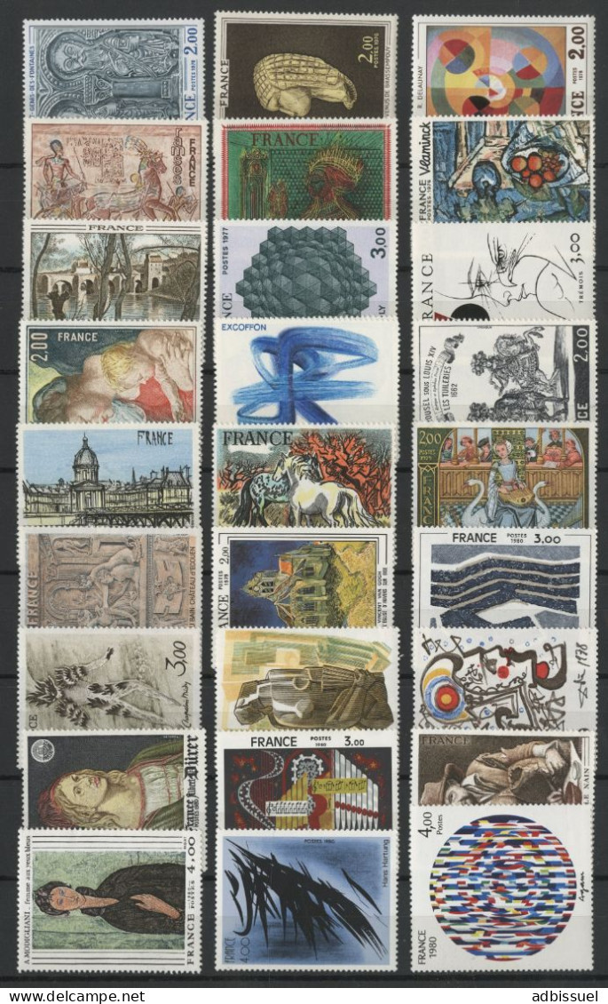 MUSEE IMAGINAIRE TABLEAUX COLLECTION COMPLETE De 1961 à 2010 (9 Photos) Cote 624,10 € Neufs ** (MNH) Qualité TB - Collections