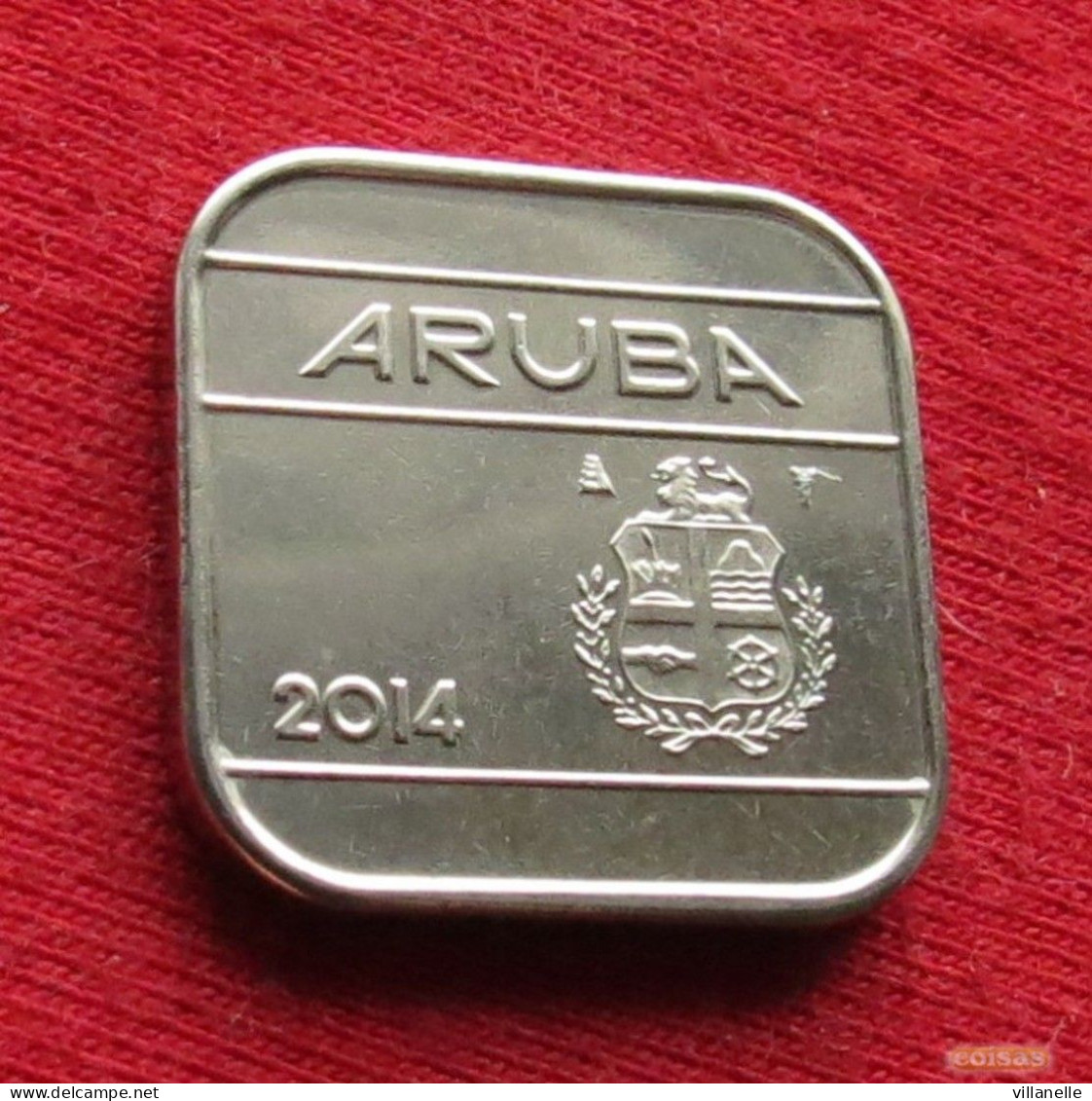 Aruba 50 Cents 2014 KM# 4 Lt 85  *VT - Aruba