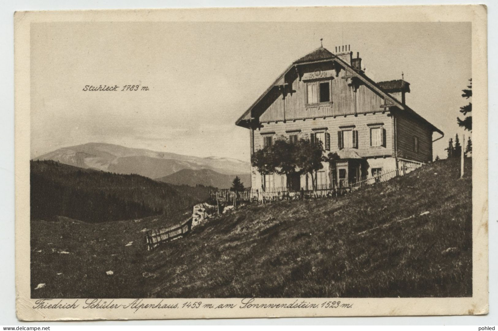 01087*AUSTRIA*ÖSTERREICH*SEMMERING*FRIEDRICH SCHÜLER ALPENHAUS - Semmering