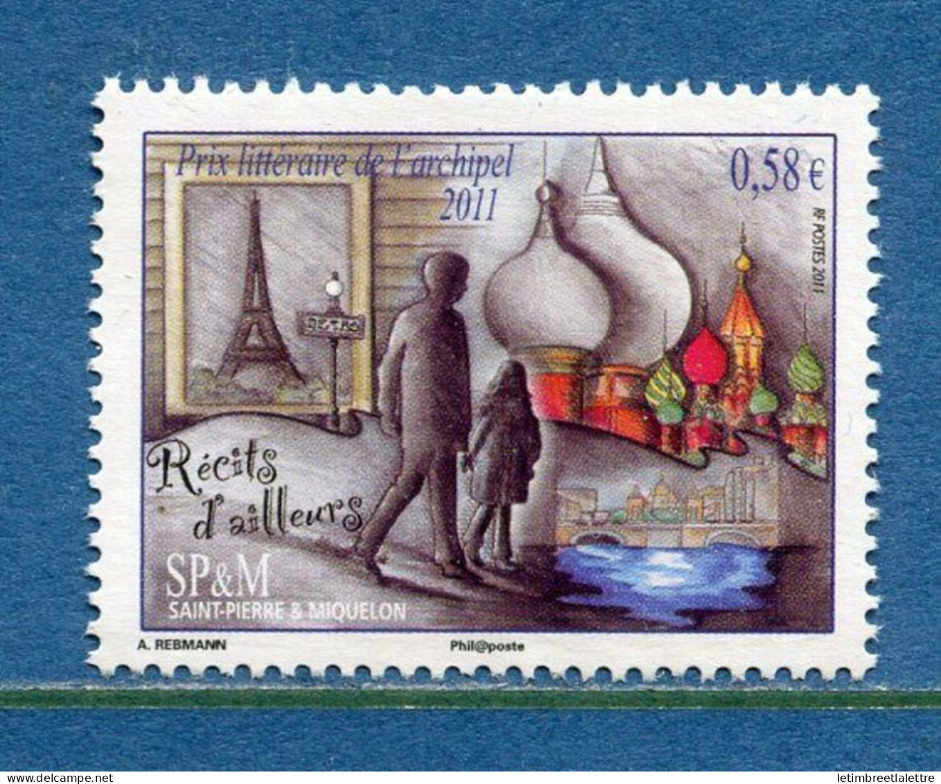 Saint Pierre Et Miquelon - YT N° 1001 ** - Neuf Sans Charnière - 2011 - Unused Stamps