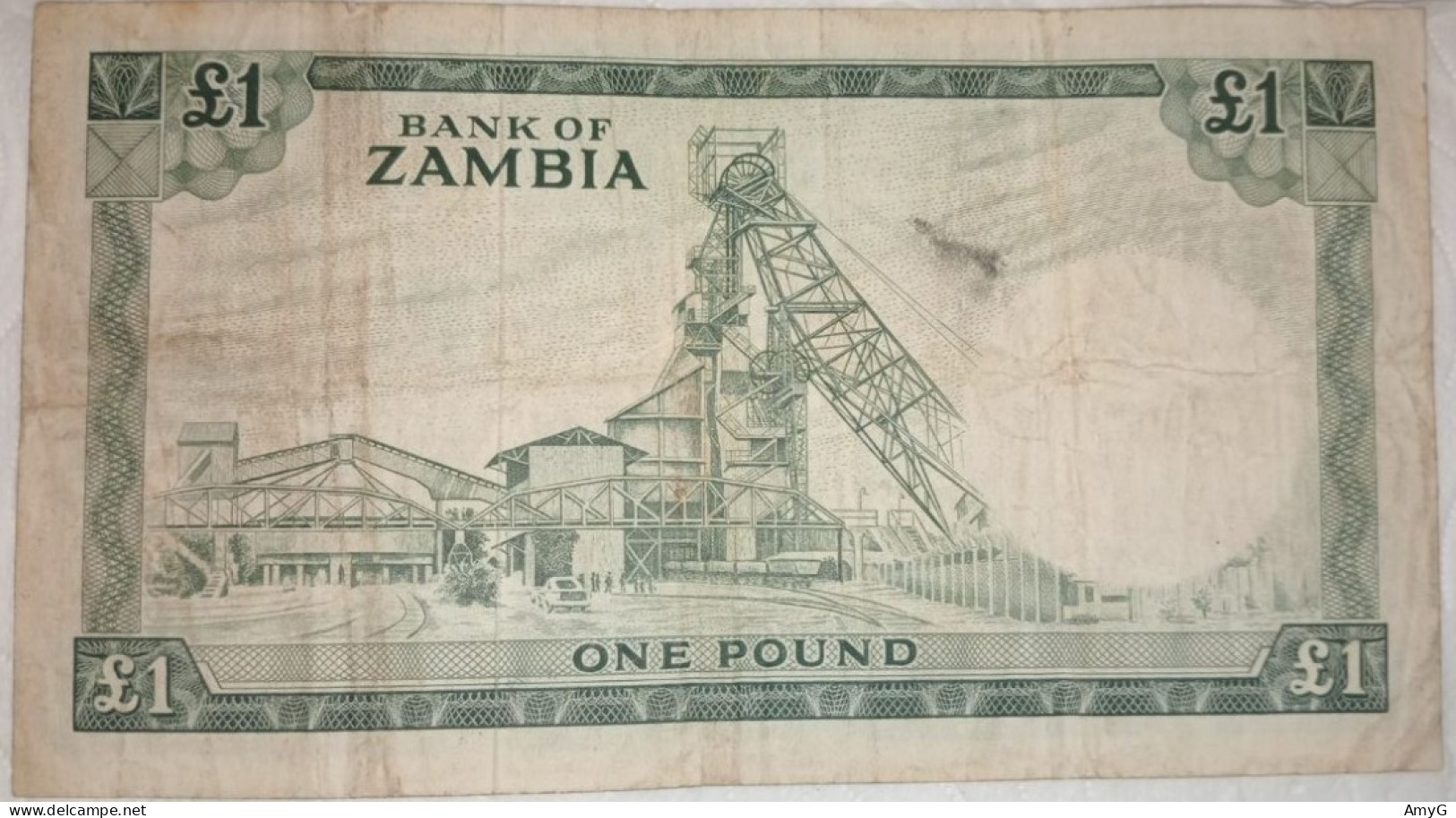 1964 Bank Of Zambia 1 Pound Note - Other - Africa