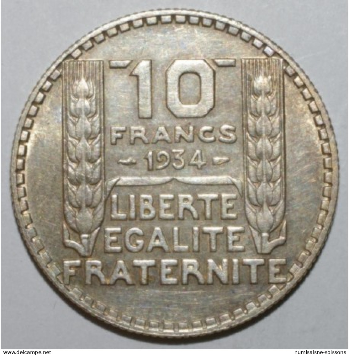 GADOURY 801 - 10 FRANCS 1934 TYPE TURIN - TTB+ - KM 878 - 10 Francs