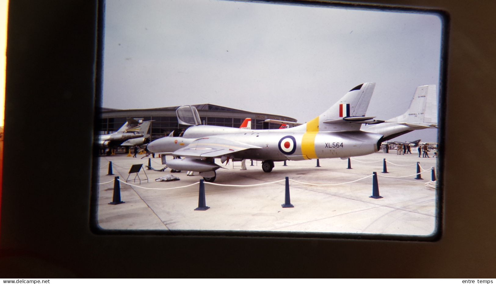 Lot Diapo Aviation Diapositives Le Bourget 1963 - Dias