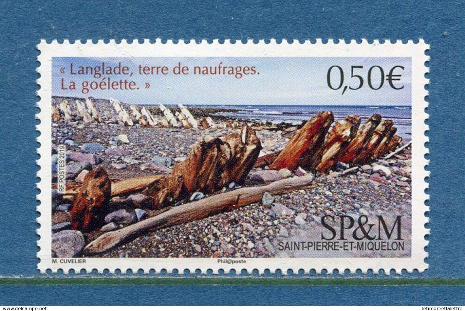 Saint Pierre Et Miquelon - YT N° 1215 ** - Neuf Sans Charnière - 2019 - Neufs