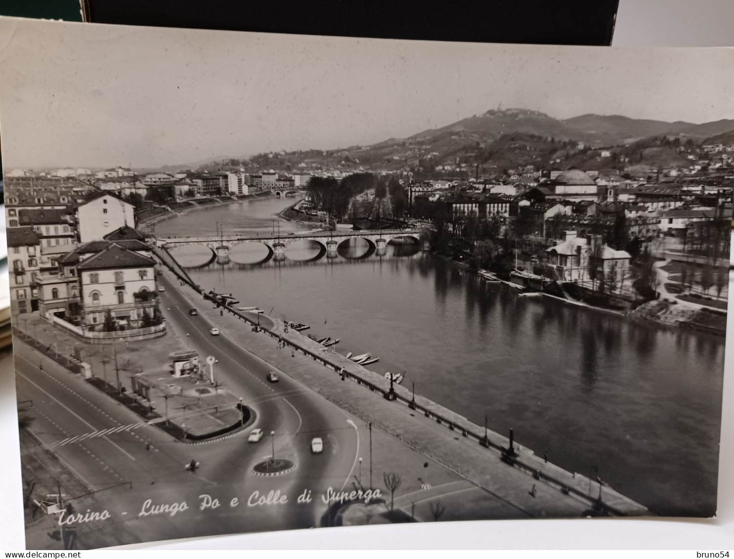 Cartolina Torino, Lungo Po E Colle Di Superga 1966 - Fiume Po