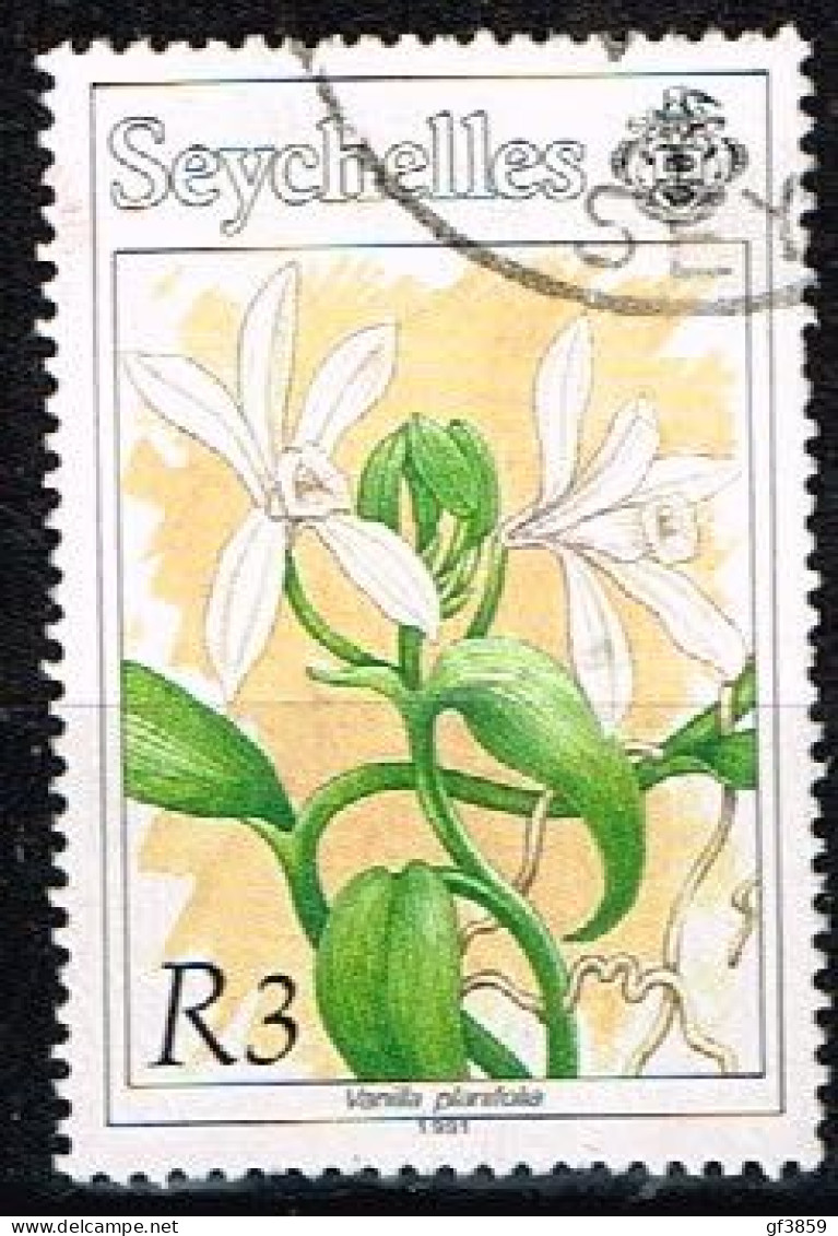 SEYCHELLES / Oblitérés /Used / 1991 - Orchidée - Seychelles (1976-...)