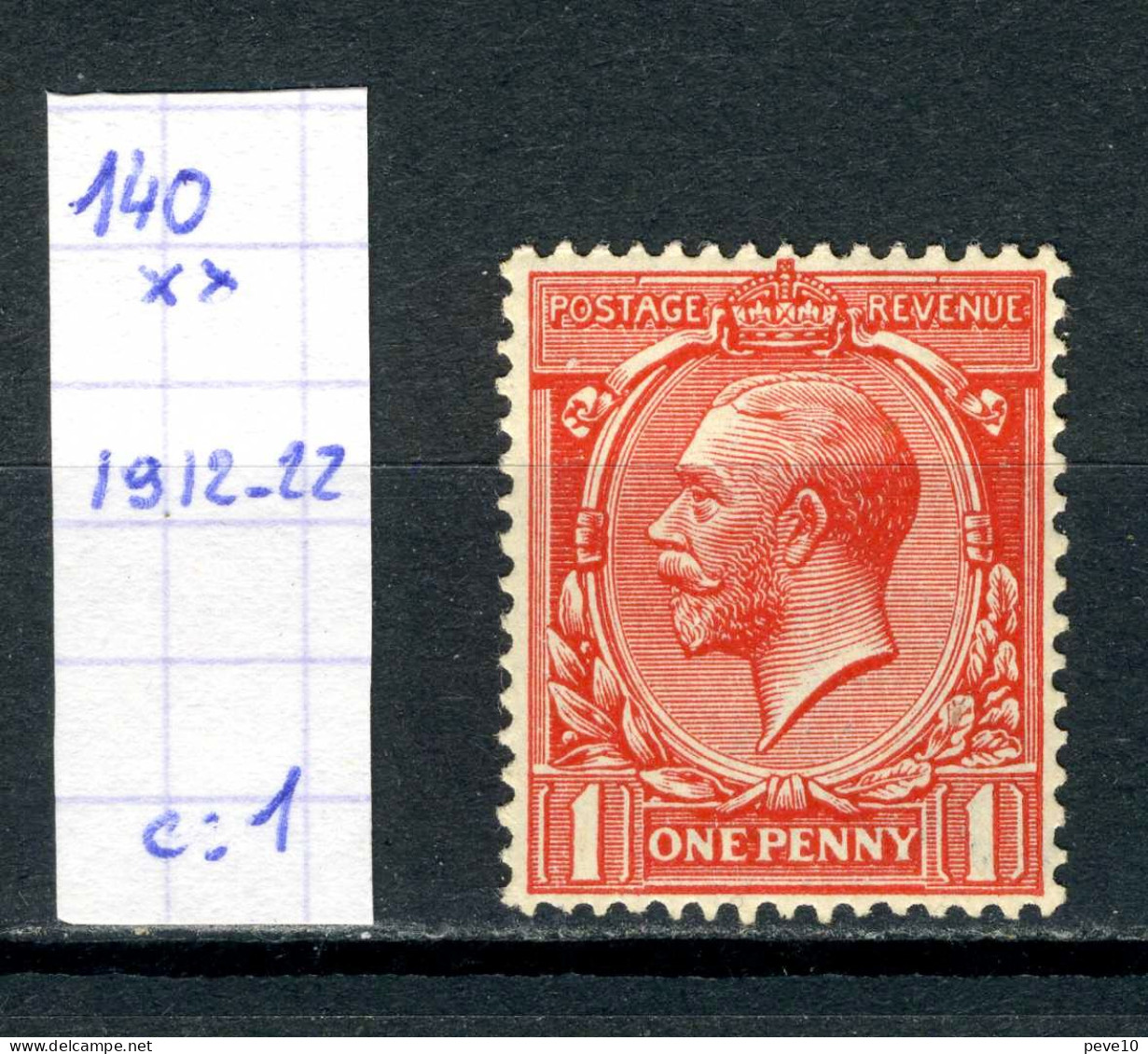 Grande-Bretagne    N° 140  Xx - Unused Stamps