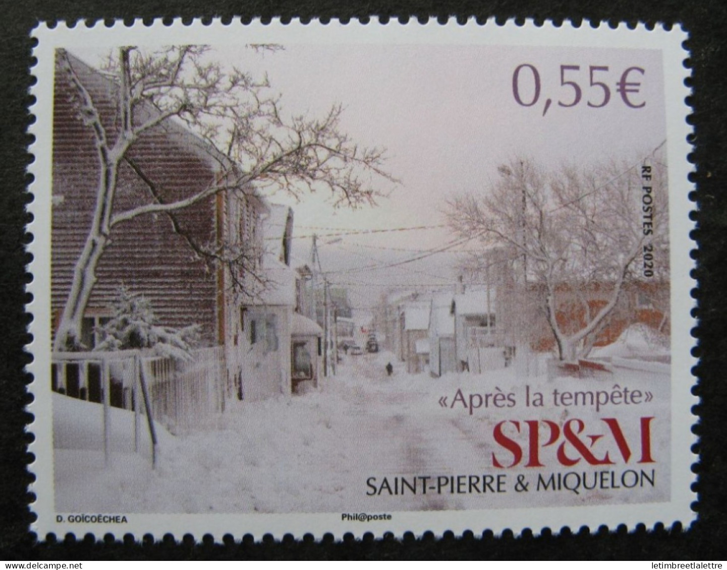 Saint Pierre Et Miquelon - YT N° 1233 ** - Neuf Sans Charnière - 2020 - Unused Stamps