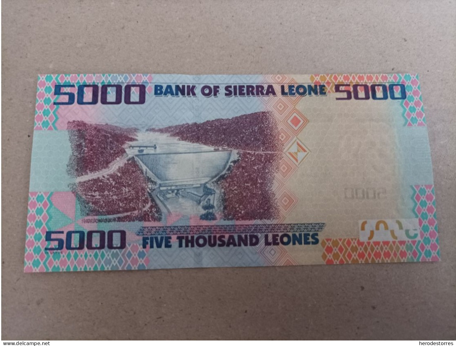 Billete De Sierra Leona De 5000 Leones, Año 2013, UNC - Sierra Leona