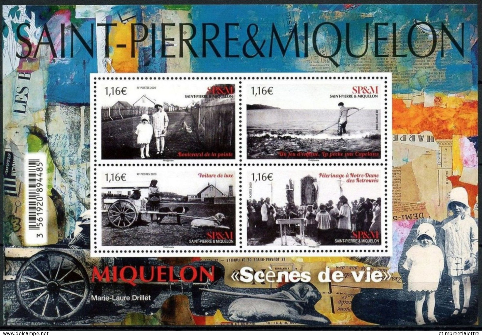 Saint Pierre Et Miquelon - YT N° F 1235 à 1238 ** - Neuf Sans Charnière - 2020 - Unused Stamps