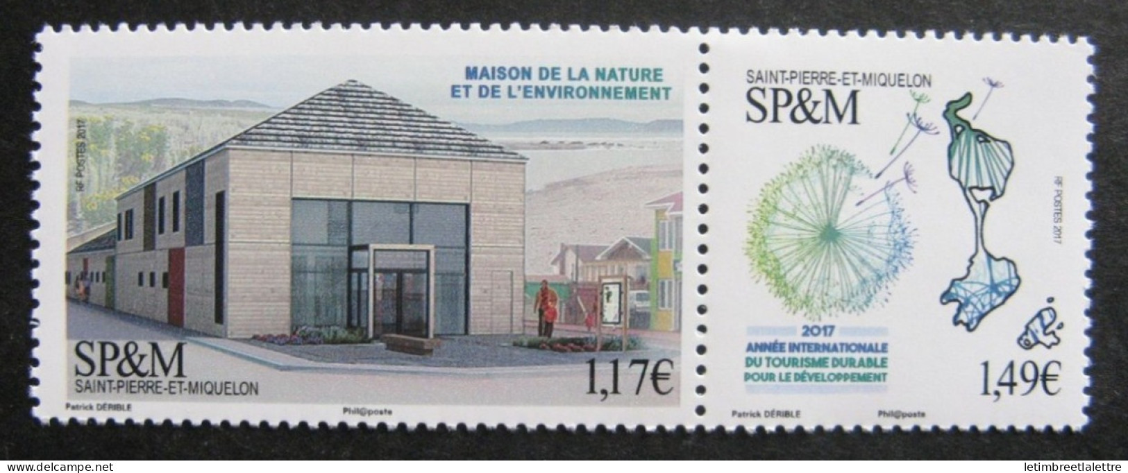 Saint Pierre Et Miquelon - YT N° 1176 Et 1177 ** - Neuf Sans Charnière - 2017 - Unused Stamps