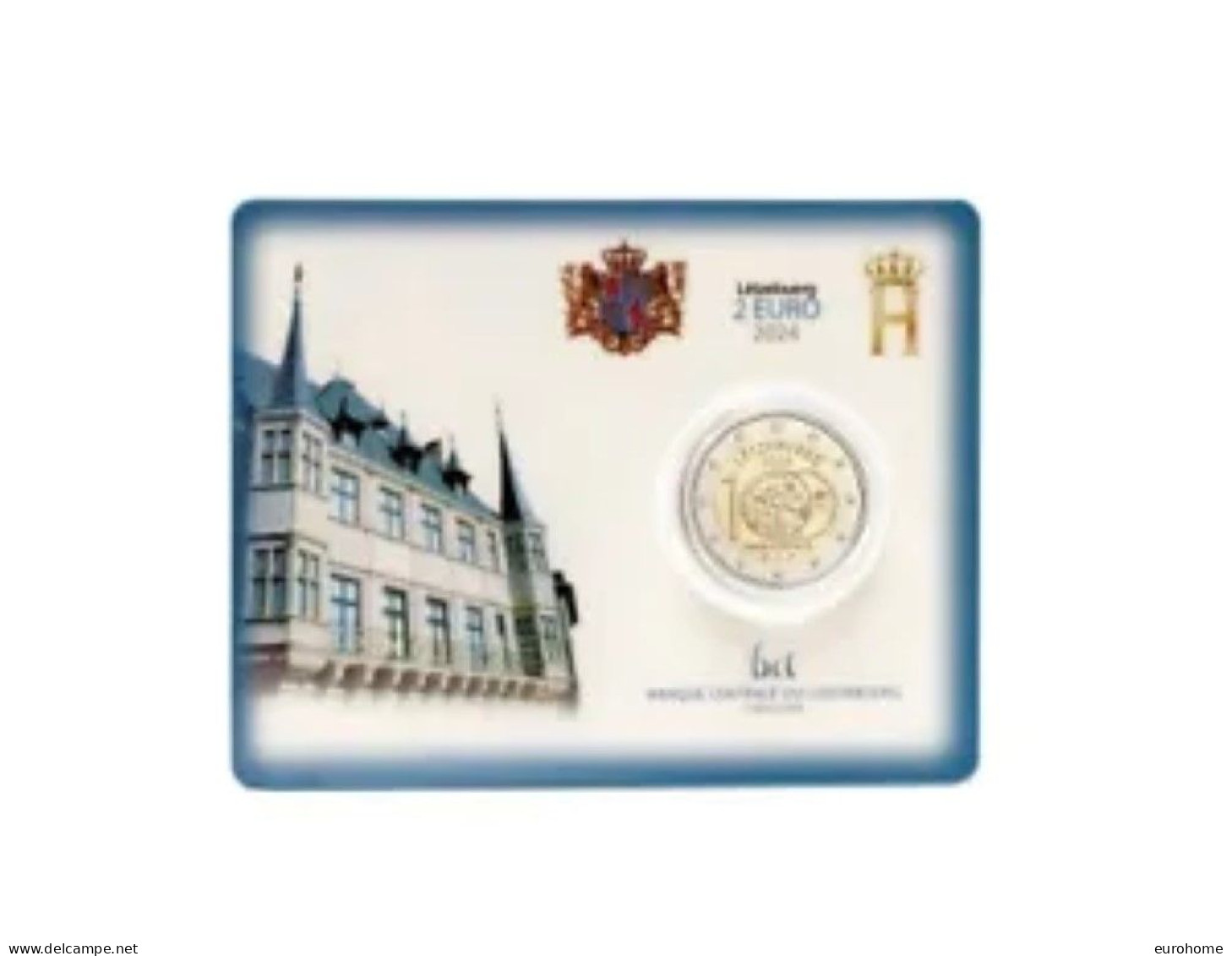 Luxemburg  2024  2 Euro Commemo In Coincard  Met MMT"Feiersteppler"  Zeer Zeldzaam !! - Luxembourg