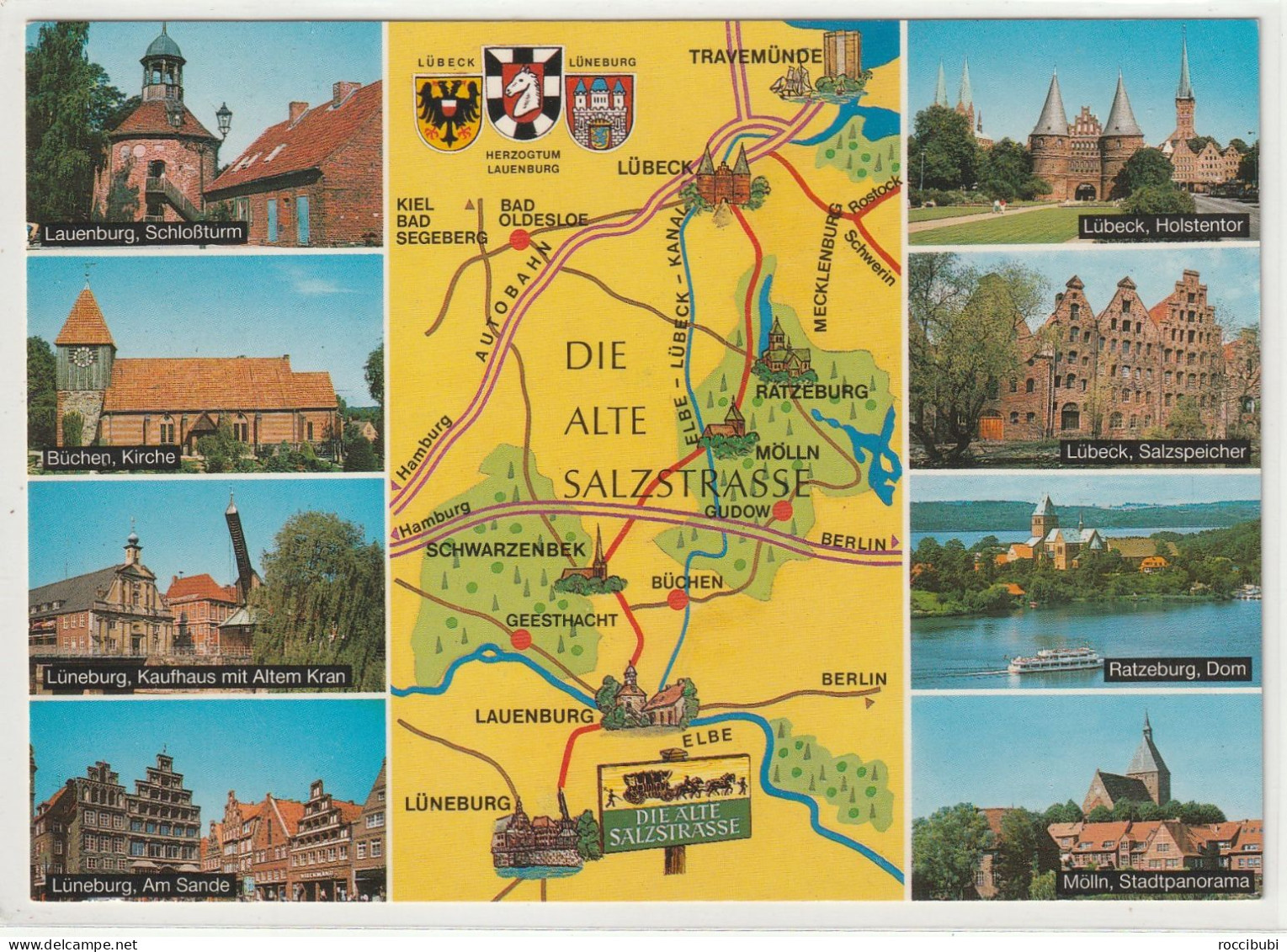 Die Alte Salzstrasse, Lauenburg, Lüneburg - Lauenburg