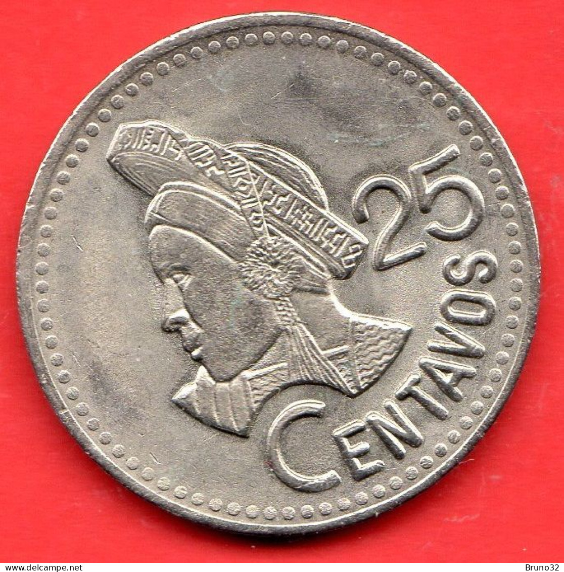 GUATEMALA - 1992 - 25 Centavos - QFDC/aUNC - Come Da Foto - Guatemala