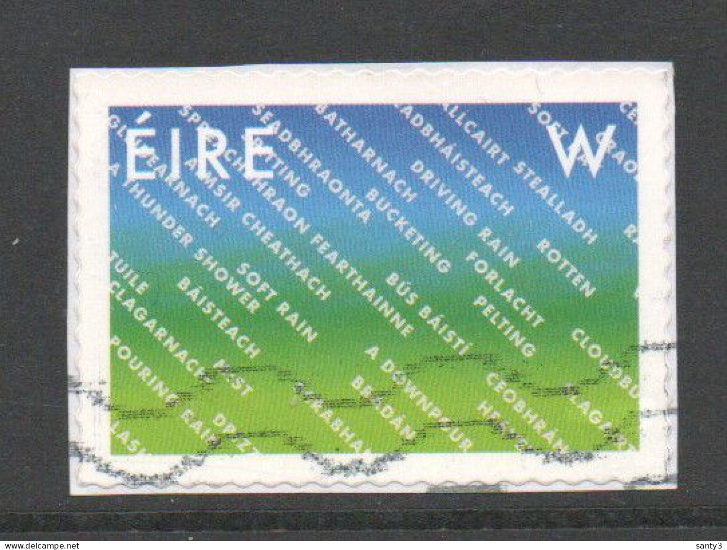 Ierland 2019 Yv 2278 Zelfklevend Op Papier, Gestempeld - Used Stamps