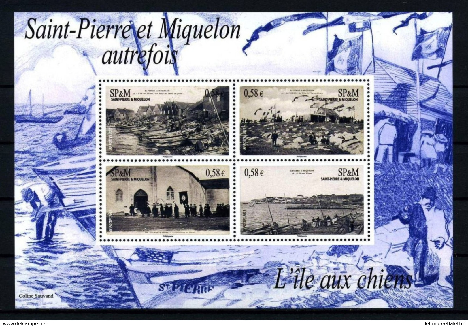 Saint Pierre Et Miquelon - YT Bloc N° 16 ** - Neuf Sans Charnière - 2011 - Blokken & Velletjes