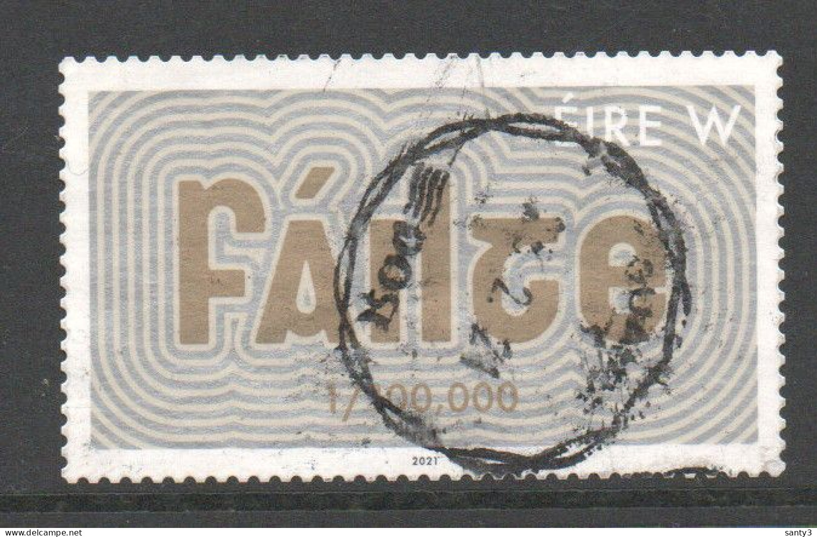 Ierland 2021 Yv 2367 Hoge Waarde, Gestempeld - Used Stamps