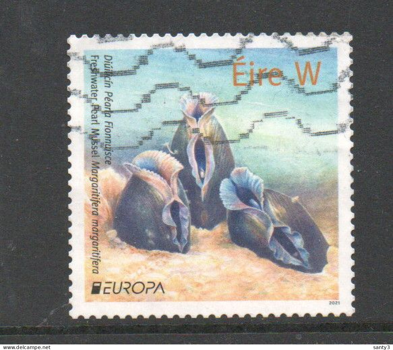 Ierland 2021 Yv 2376 Europa Cept,  Hoge Waarde,   Gestempeld - Used Stamps