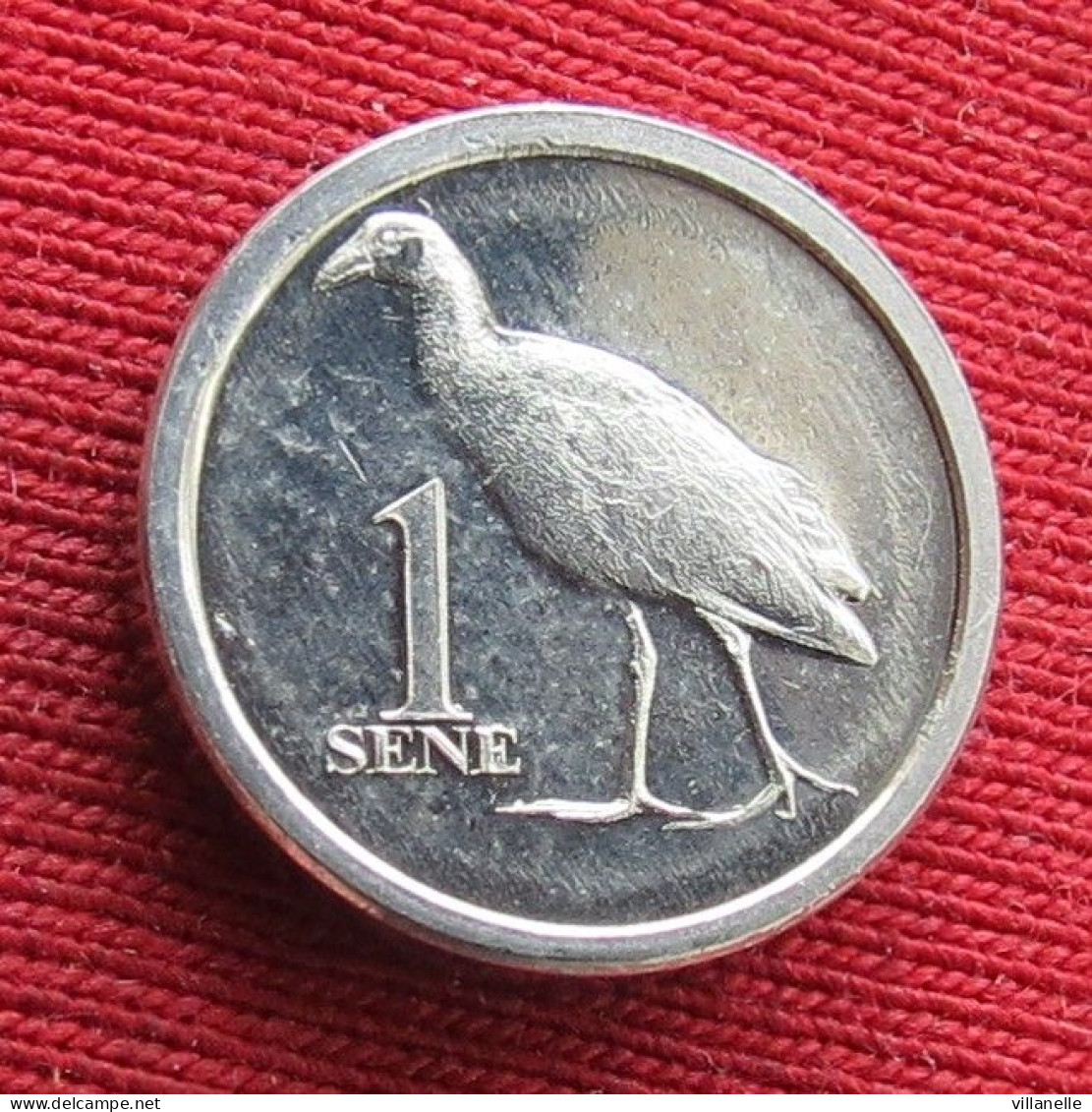 Samoa 1 Sene 2020 KM# 510 UNC Lt 1515 Bird Purple Swamp Hen *VT - Samoa