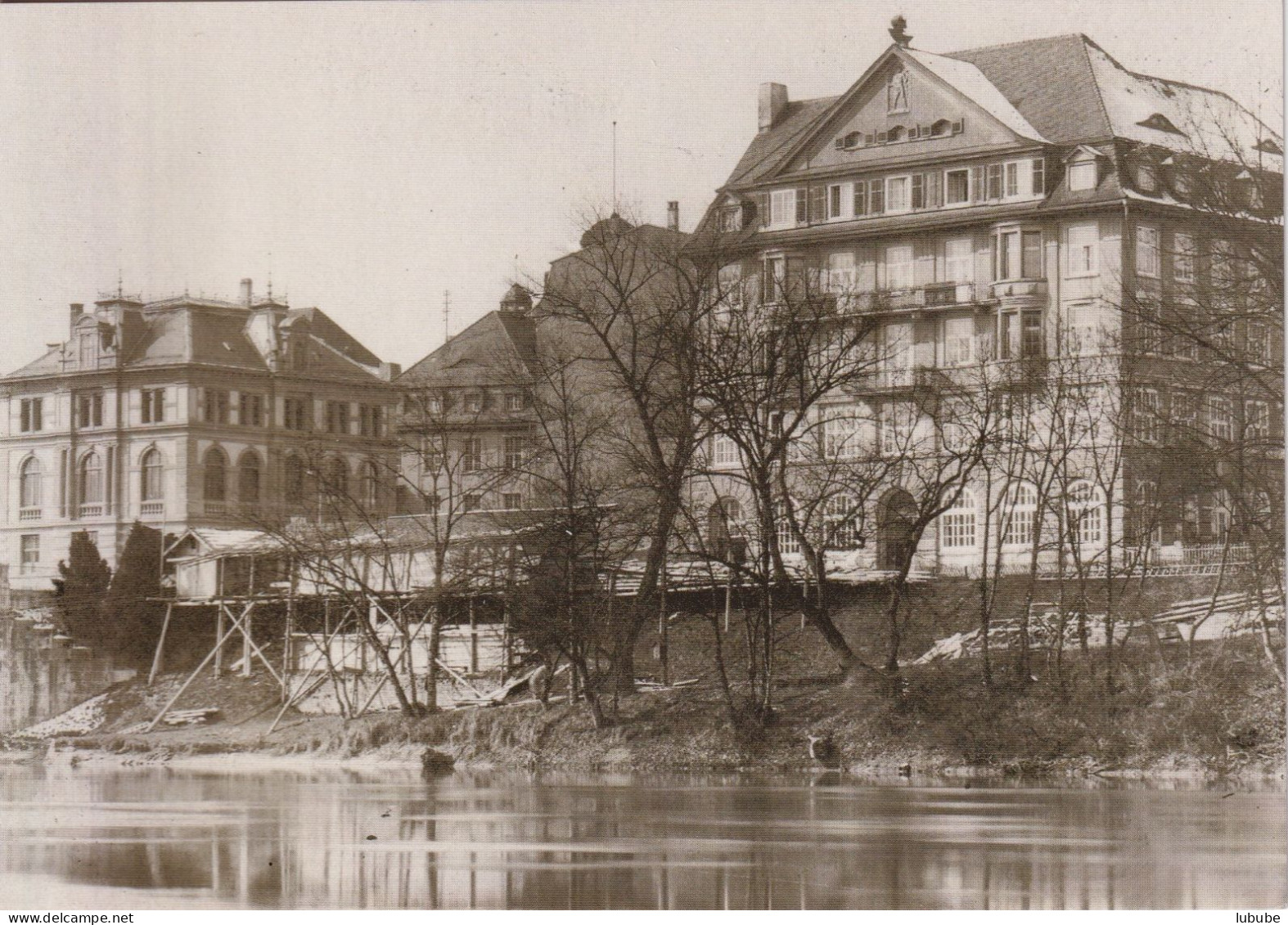 Olten - Amthausquai Mit Kantonalbank 1925  (Repro)         Ca. 1990 - Olten