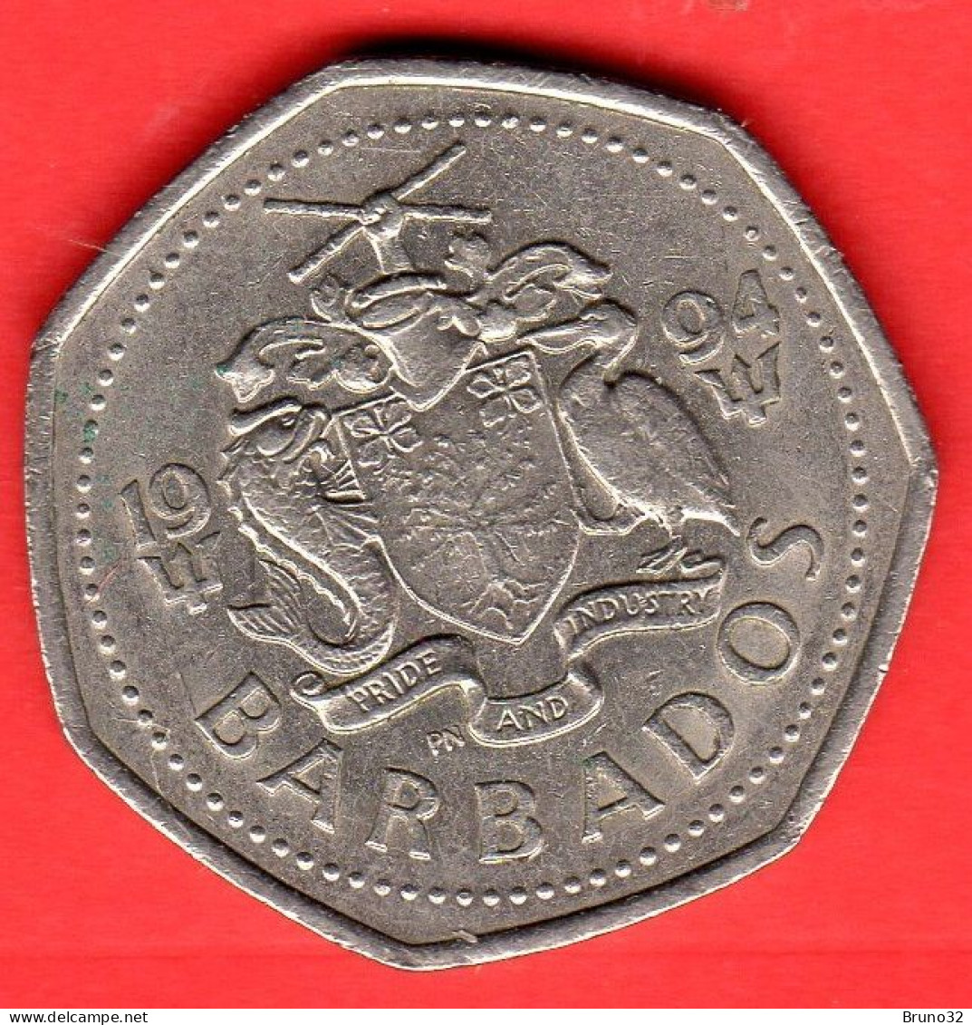 BARBADOS - 1994 - 1 Dollar - SPL/XF - Come Da Foto - Barbados (Barbuda)