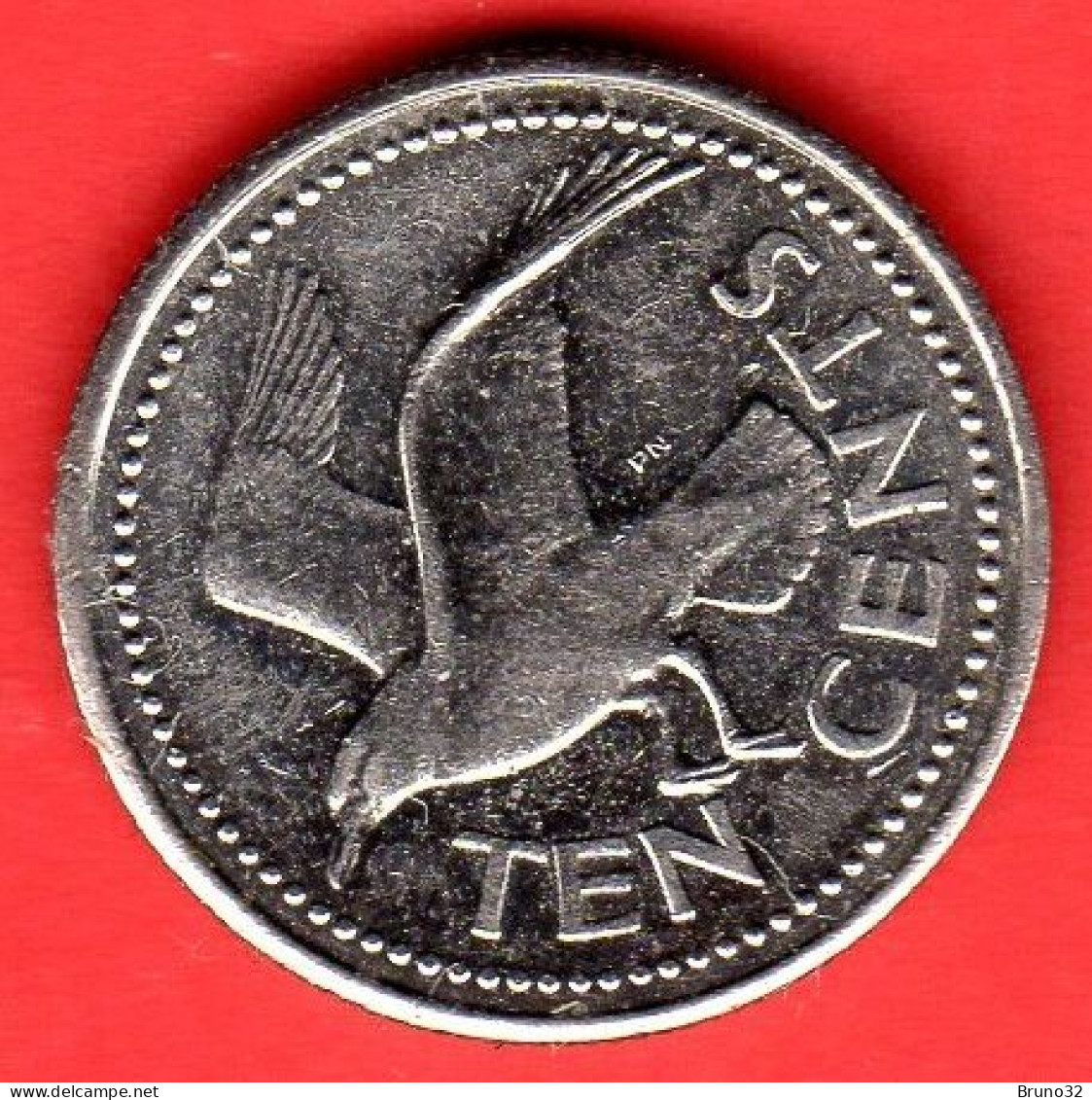 BARBADOS - 1996 - 10 Cents  - QFDC/aUNC - Come Da Foto - Barbados