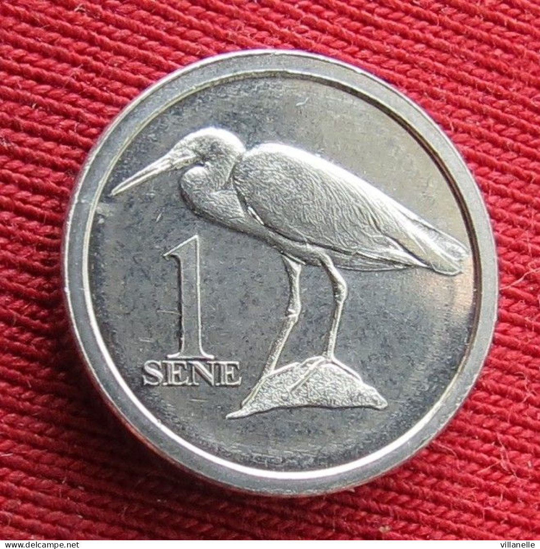 Samoa 1 Sene 2020 KM# 509 UNC Lt 1335 Bird Pacific Reef Heron *VT - Samoa