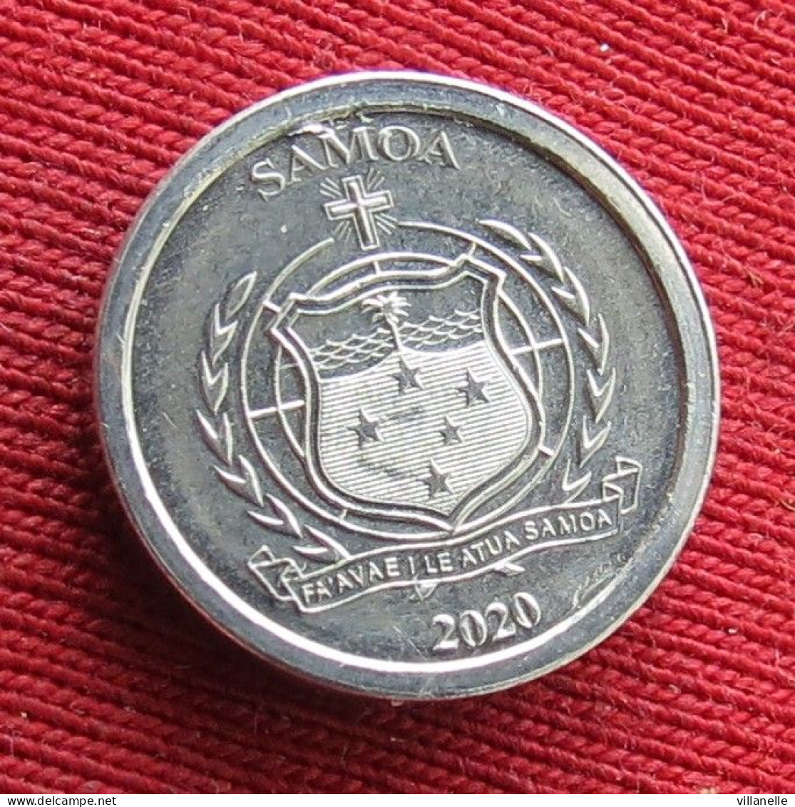 Samoa 1 Sene 2020 KM# 509 UNC Lt 1335 Bird Pacific Reef Heron *VT - Samoa