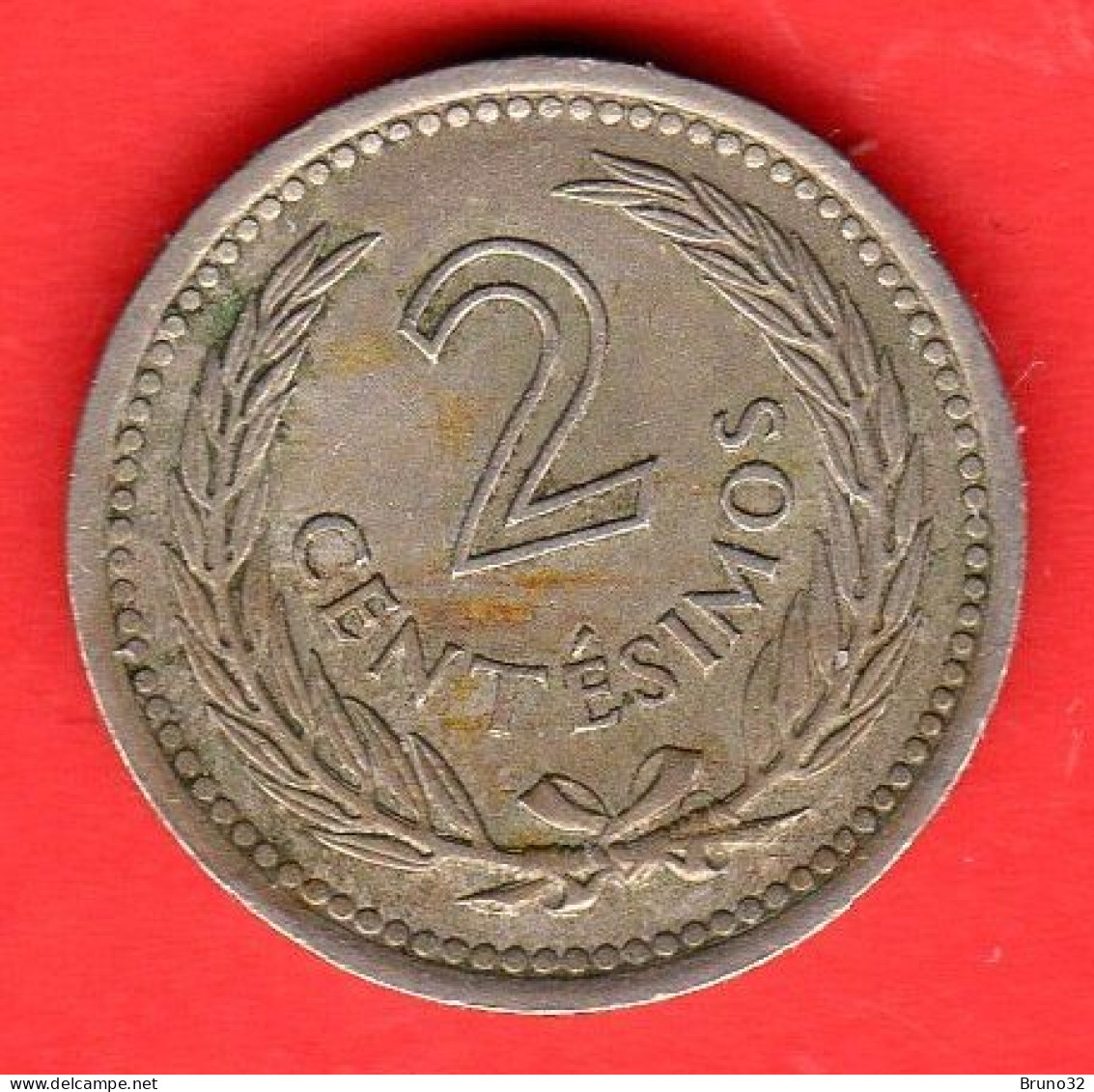 URUGUAY - 1953 - 2 Centesimos - SPL/XF - Come Da Foto - Uruguay