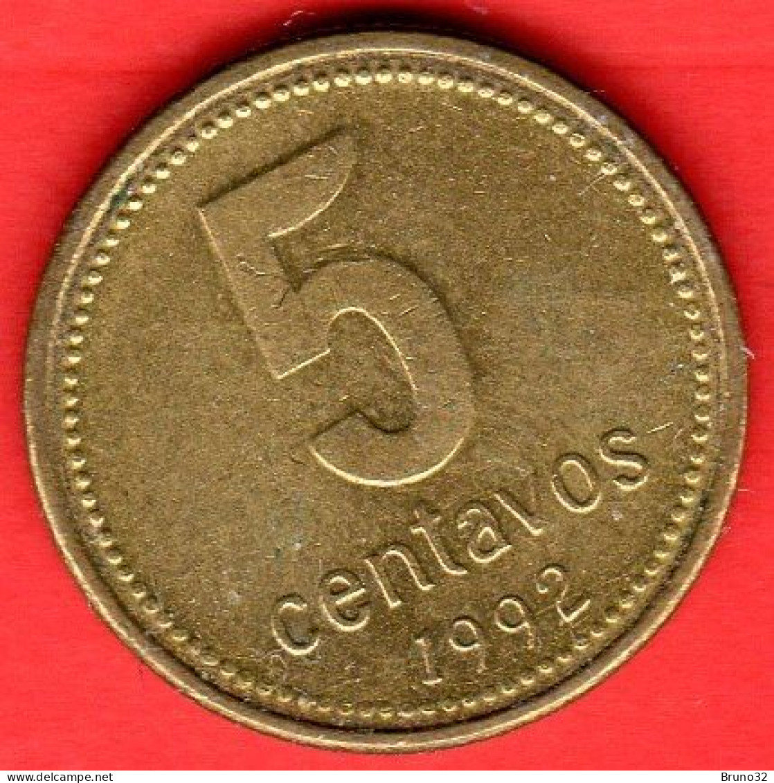 ARGENTINA - 1992 - 5 Centavos - QFDC/aUNC - Come Da Foto - Argentinië