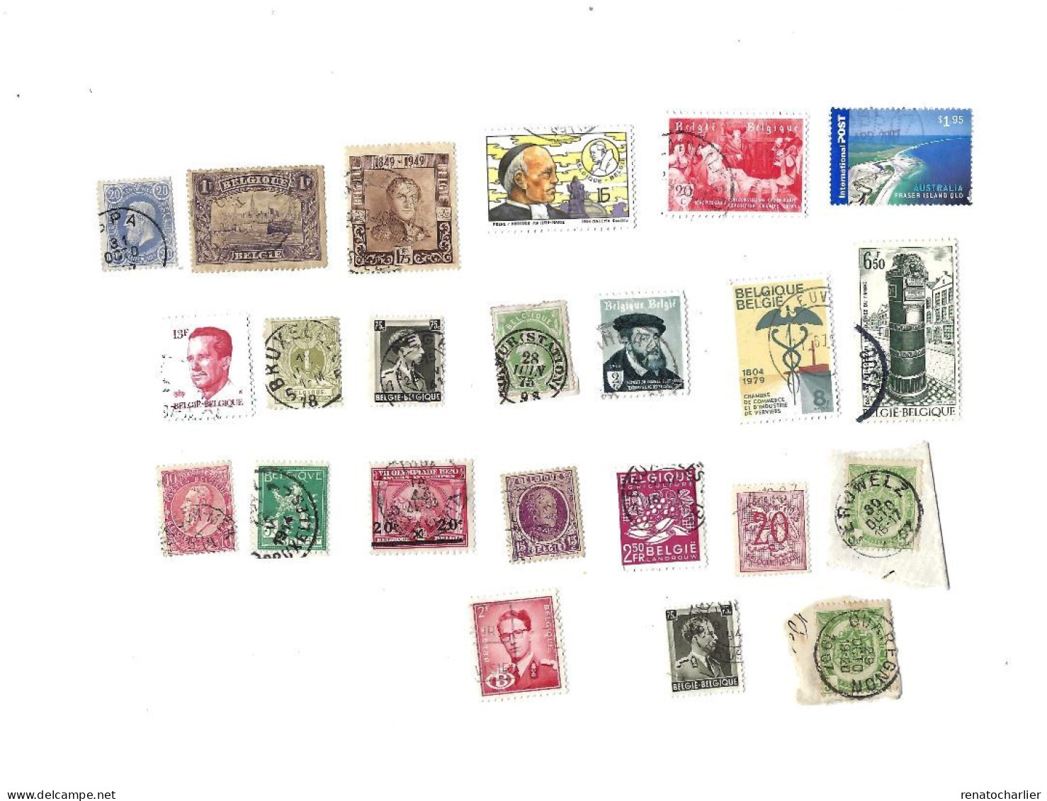 Collection De 85 Timbres  Oblitérés. - Sammlungen