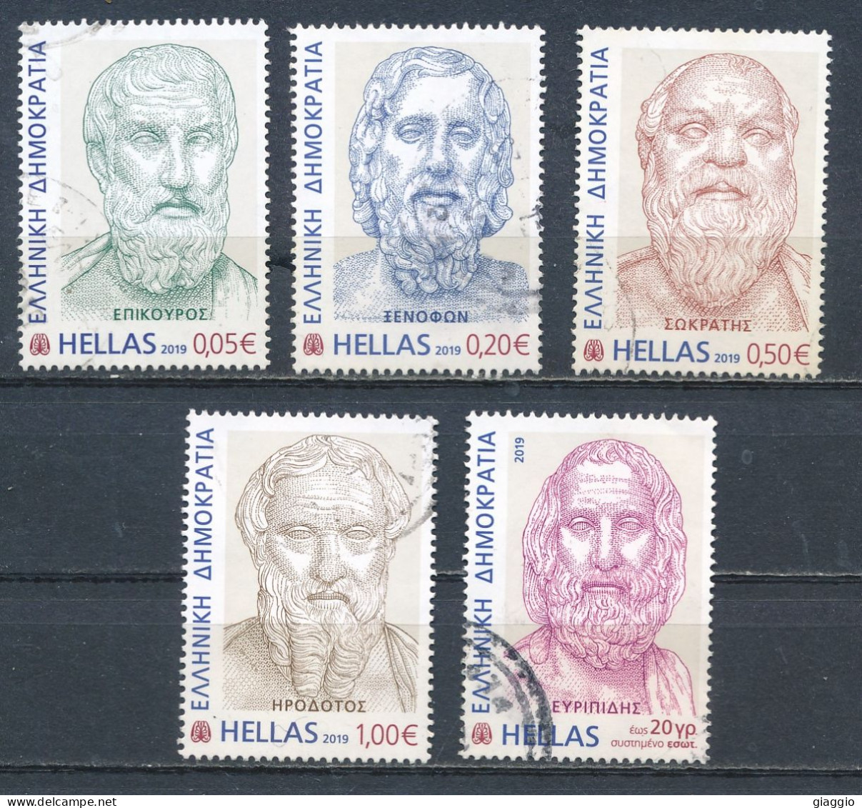 °°° GREECE - Y&T N°2950/54 - 2019 °°° - Used Stamps