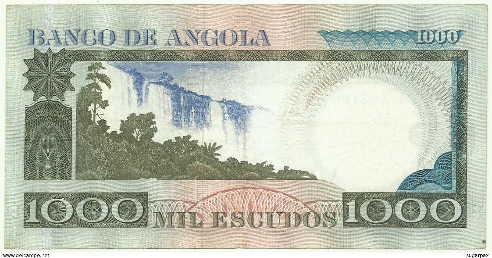 Angola - 1000 Escudos - 10.6.1973 - Pick: 108 - Serie AC - Luiz De Camões - PORTUGAL - 1.000 - Angola