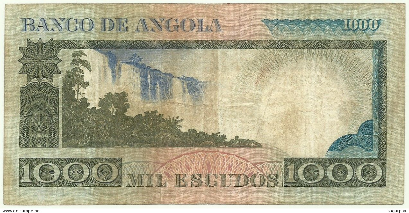 Angola - 1000 Escudos - 10.6.1973 - Pick: 108 - Serie AC - Luiz De Camões - PORTUGAL - 1.000 - Angola