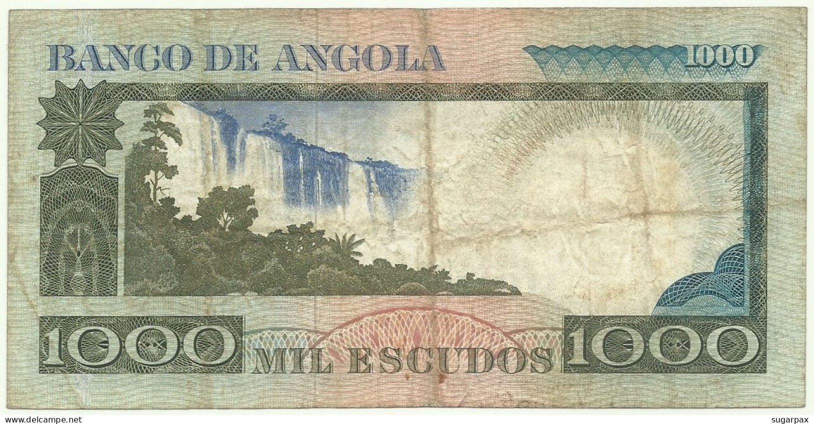 Angola - 1000 Escudos - 10.6.1973 - Pick: 108 - Serie AC - Luiz De Camões - PORTUGAL - 1.000 - Angola