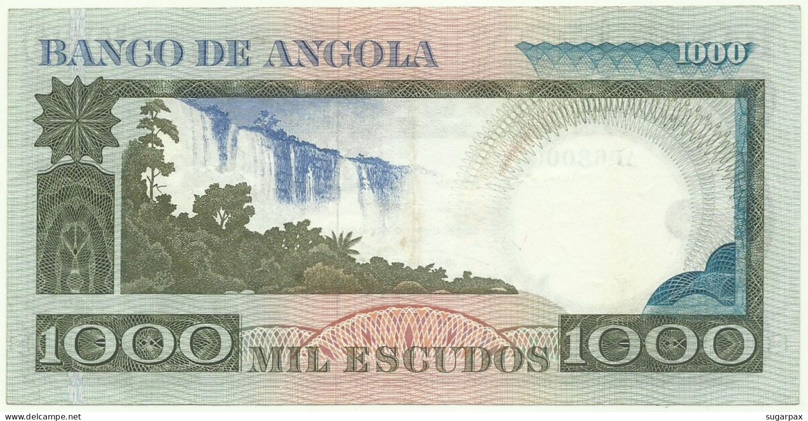 Angola - 1000 Escudos - 10.6.1973 - Pick: 108 - Serie AD - Luiz De Camões - PORTUGAL - 1.000 - Angola