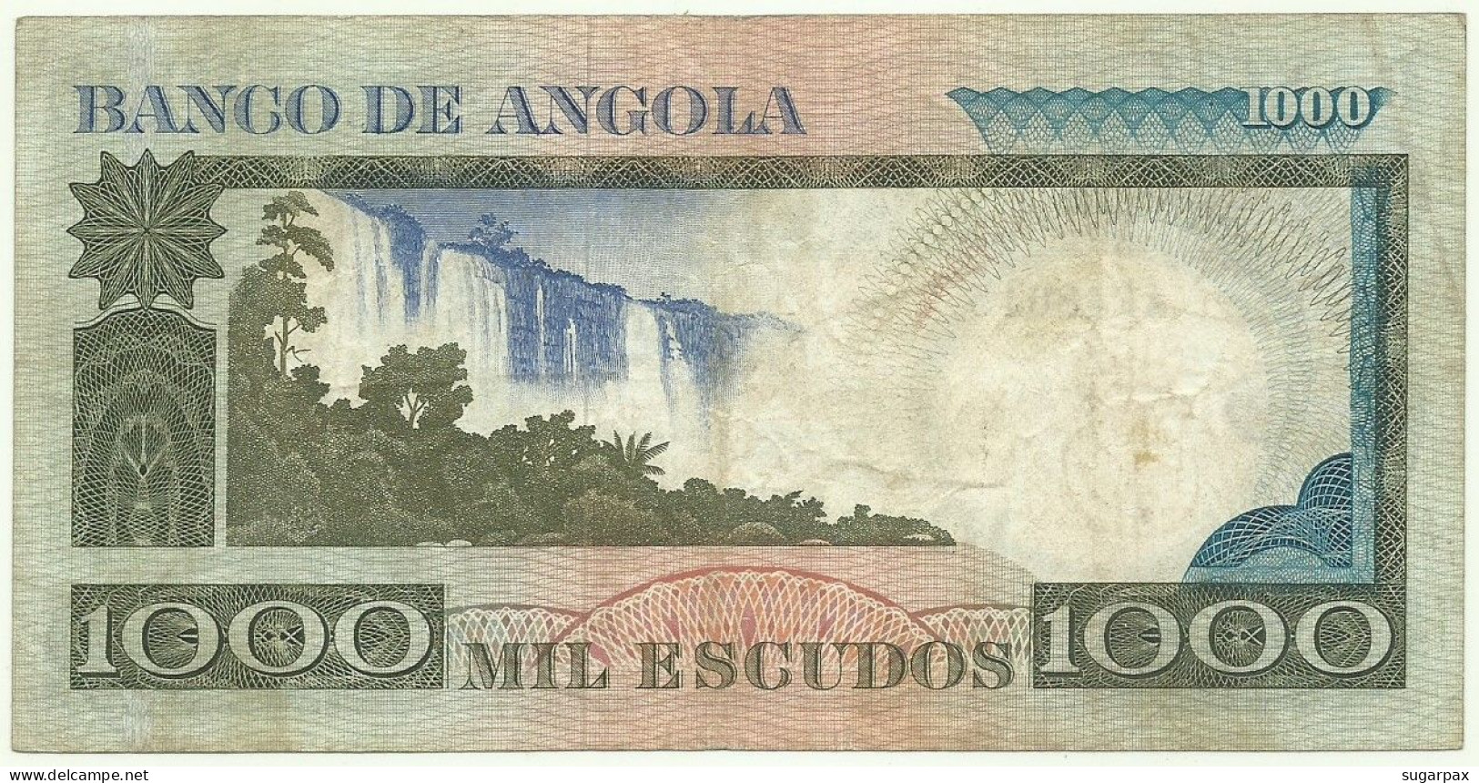 Angola - 1000 Escudos - 10.6.1973 - Pick: 108 - Serie AF - Luiz De Camões - PORTUGAL - 1.000 - Angola