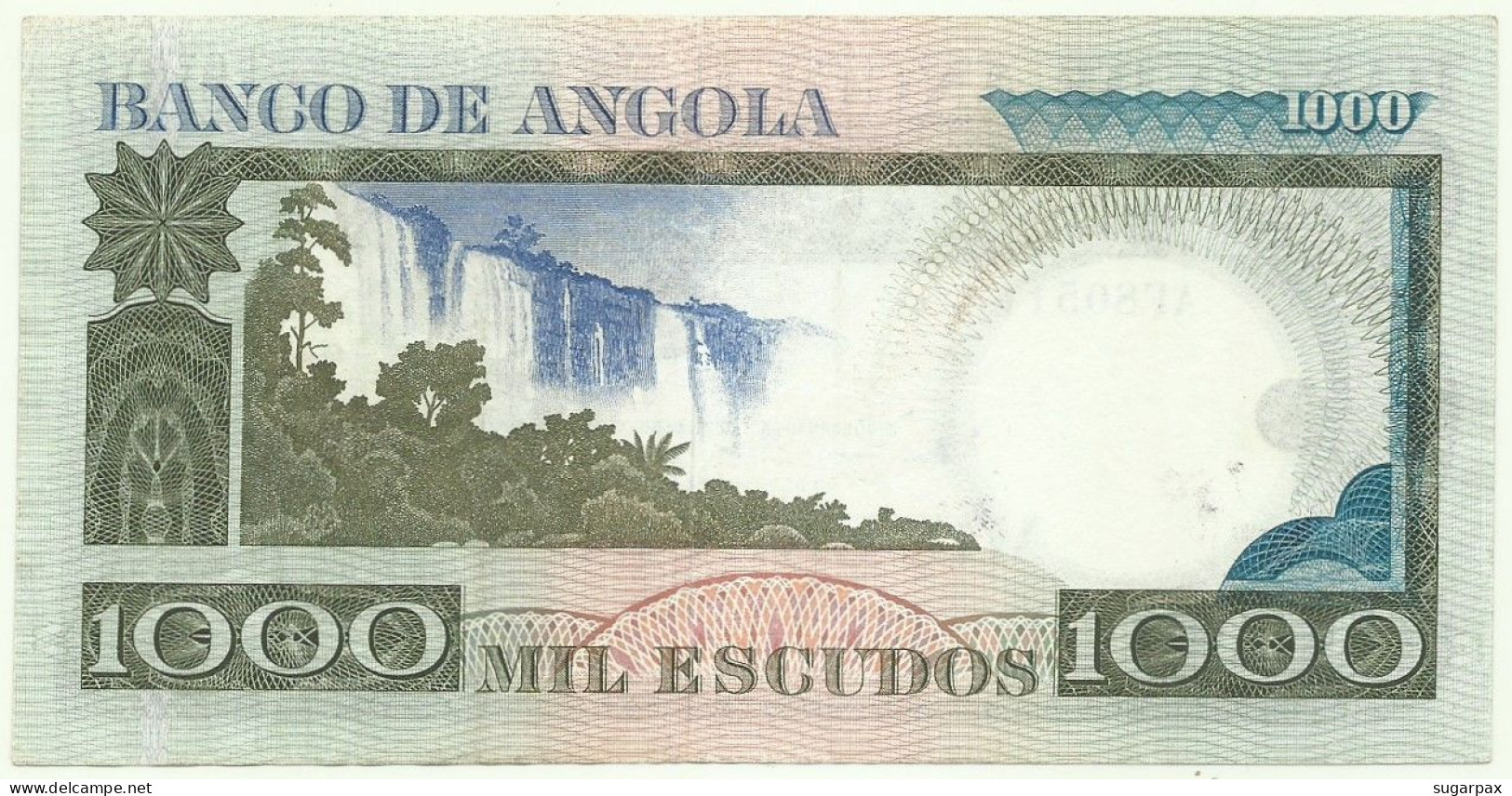 Angola - 1000 Escudos - 10.6.1973 - Pick: 108 - Serie AF - Luiz De Camões - PORTUGAL - 1.000 - Angola