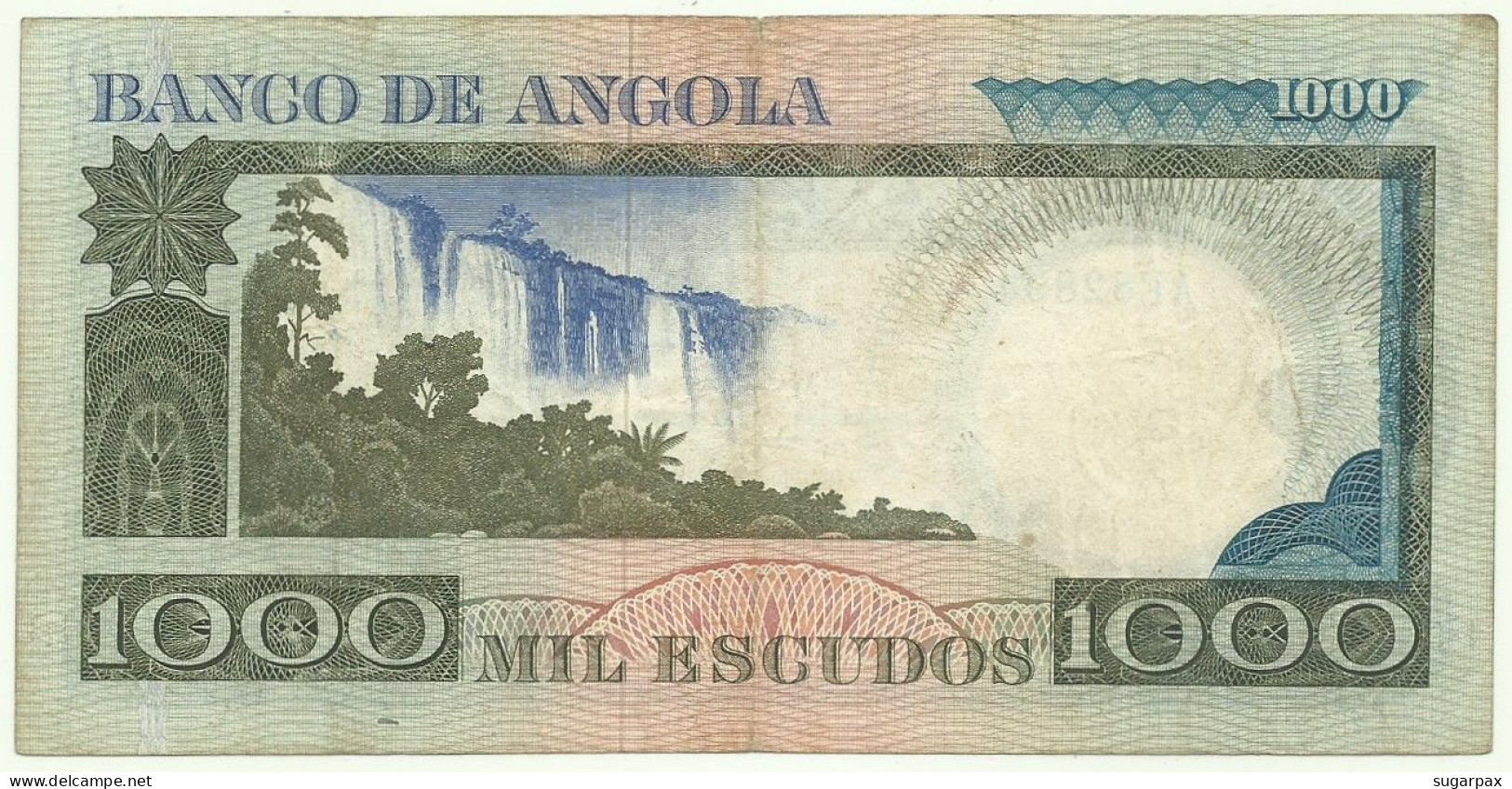 Angola - 1000 Escudos - 10.6.1973 - Pick: 108 - Serie AF - Luiz De Camões - PORTUGAL - 1.000 - Angola