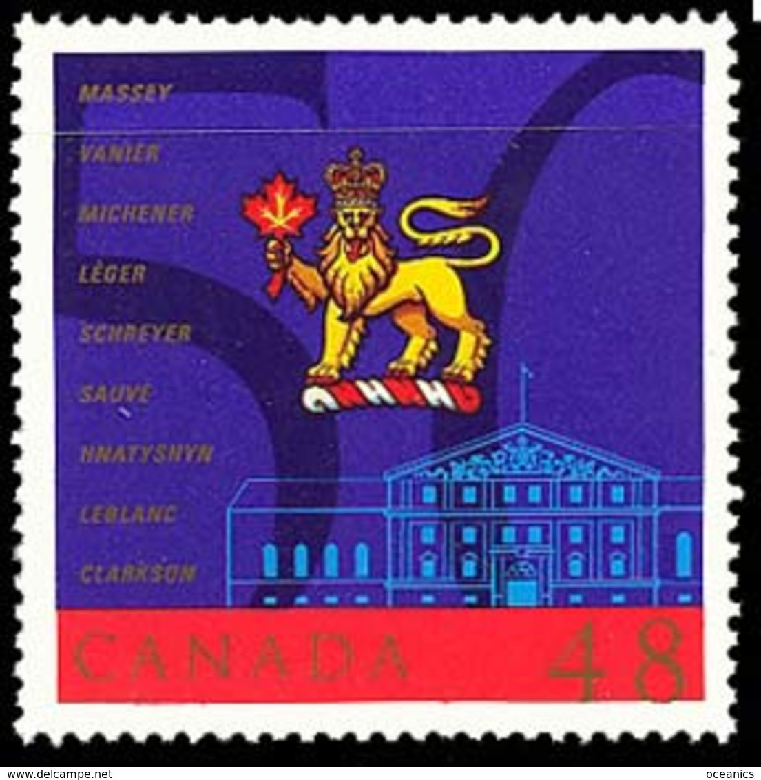 Canada (Scott No.1940 - Gouverneur Génétal Du Canada / Canadian Governors General) (o) - Usati