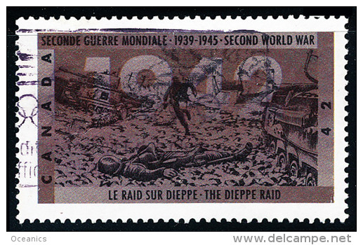 Canada (Scott No.1450 - 2eme Guerre / 1942 / 2d World War) (o) - Used Stamps