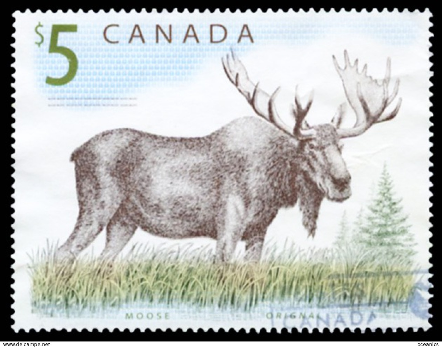 Canada (Scott No.1693 - Moose) (o) TB / VF - Oblitérés