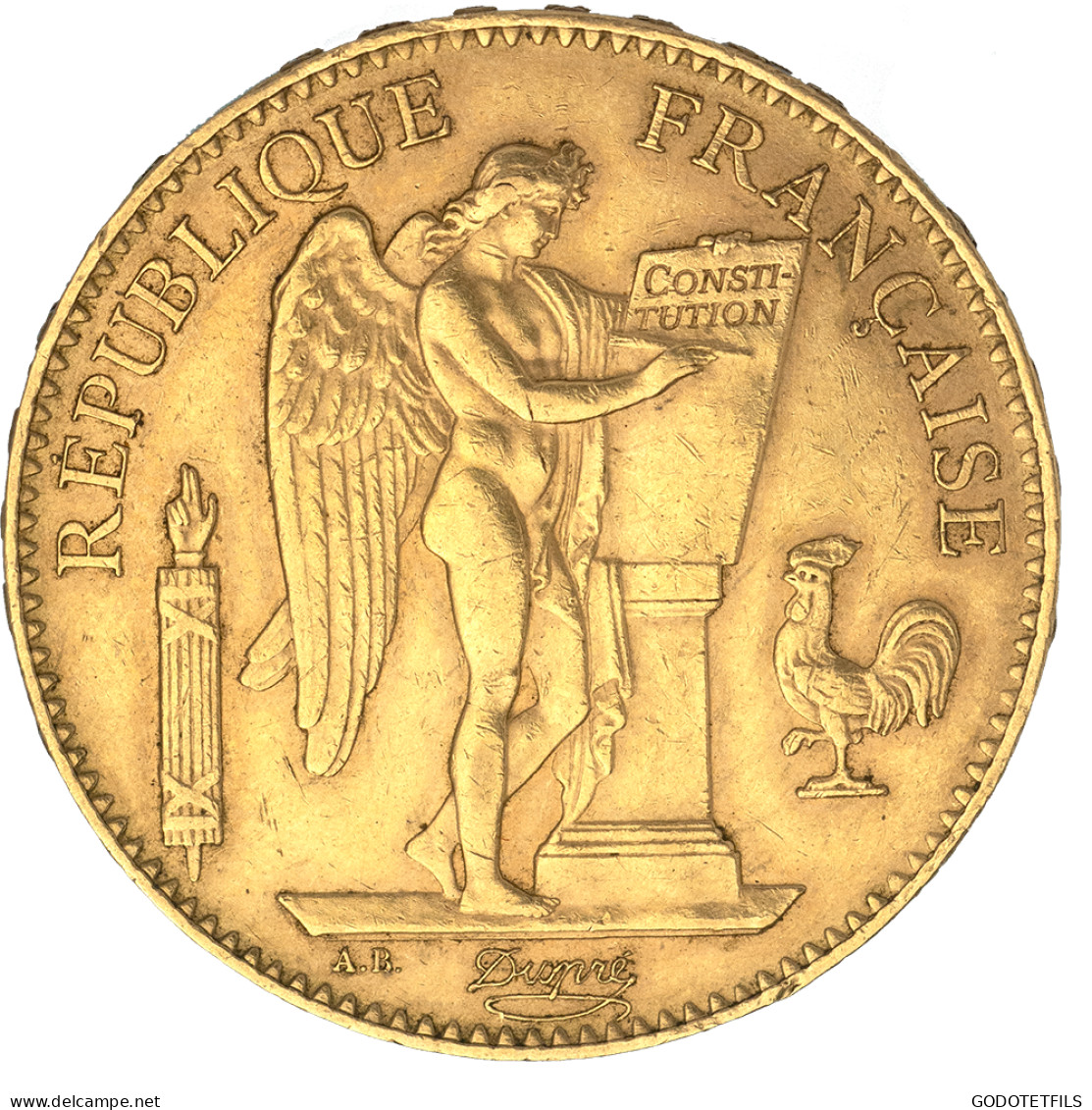 III ème République-100 Francs Génie 1901 Paris - 100 Francs (gold)
