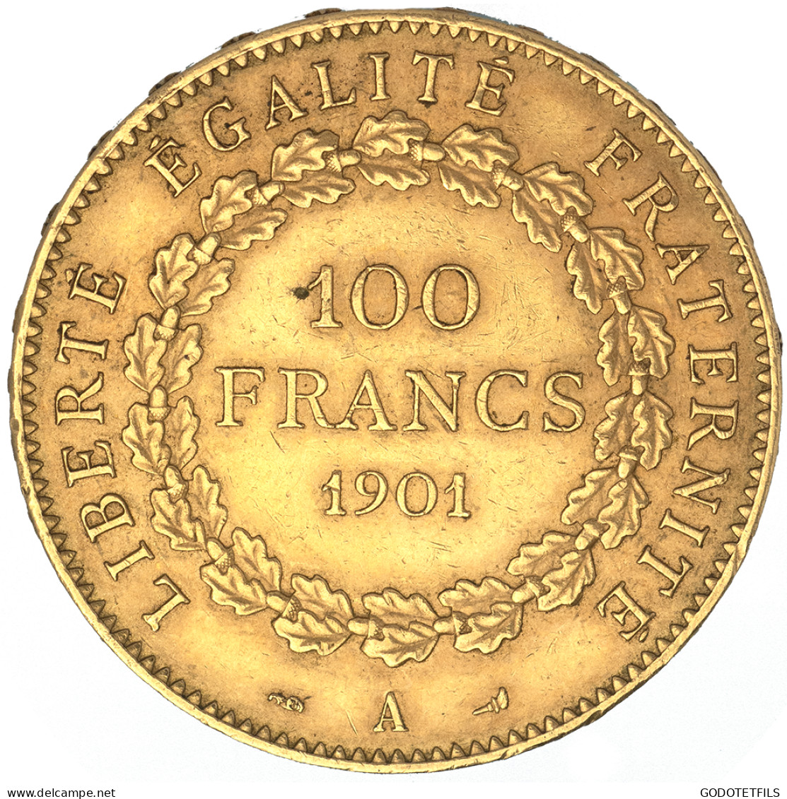 III ème République-100 Francs Génie 1901 Paris - 100 Francs (gold)