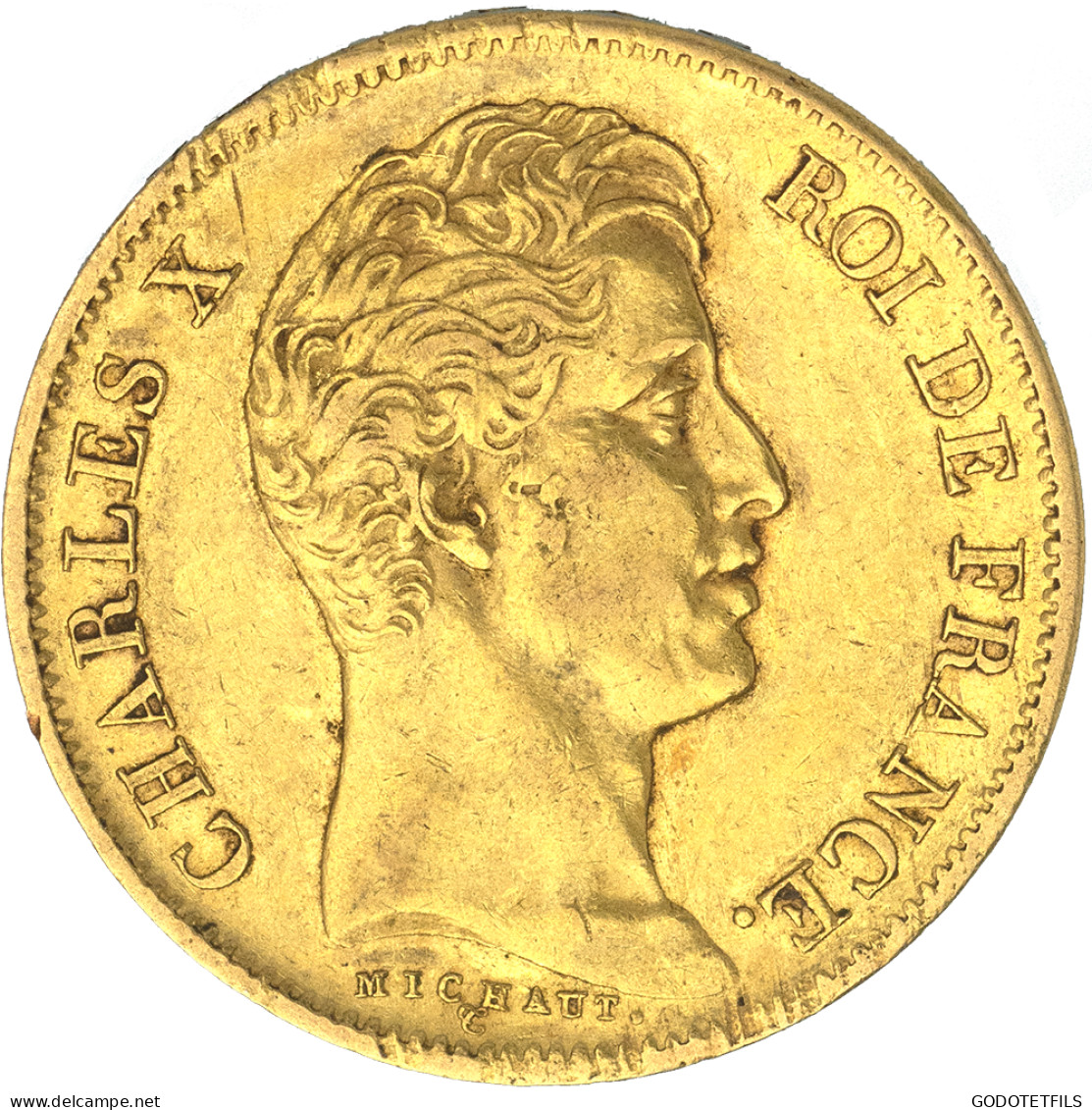 Charles X-40 Francs 1830 Paris - 40 Francs (goud)